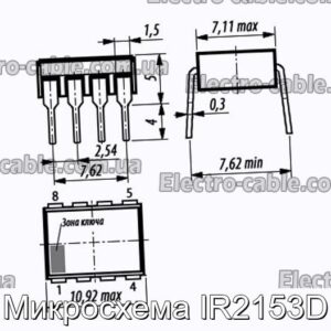 Мікросхема IR2153D – фотографія №1.