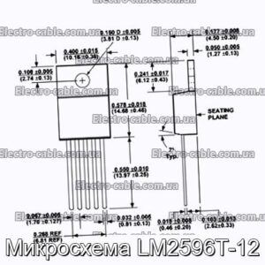 Микросхема LM2596T-12 - фотография № 1.