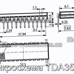 Микросхема TDA3510 - фотография № 1.