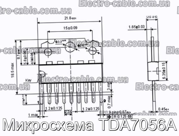 Мікросхема TDA7056A – фотографія №1.