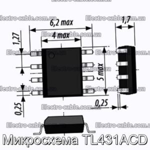 Мікросхема TL431ACD – фотографія №1.