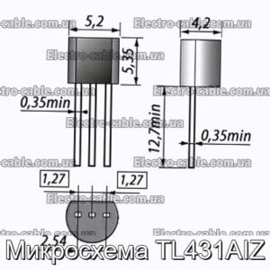 Микросхема TL431AIZ - фотография № 1.