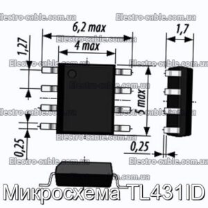 Микросхема TL431ID - фотография № 1.