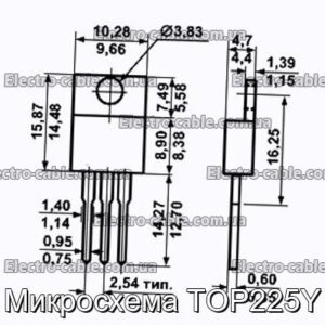 Микросхема TOP225Y - фотография № 1.