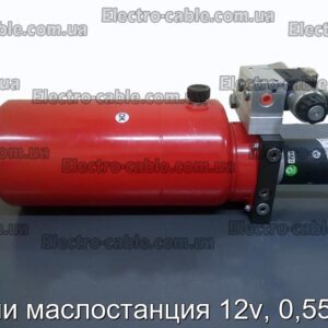 Мини маслостанция 12v, 0,55 квт - фотография № 1.