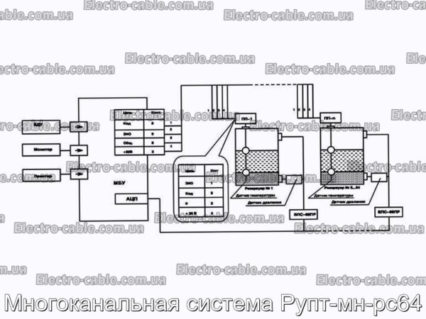 Многоканальная система Рупт-мн-рс64 - фотография № 1.