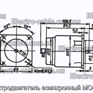 Электродвигатель асинхронный МО-15-6 - фотография № 1.