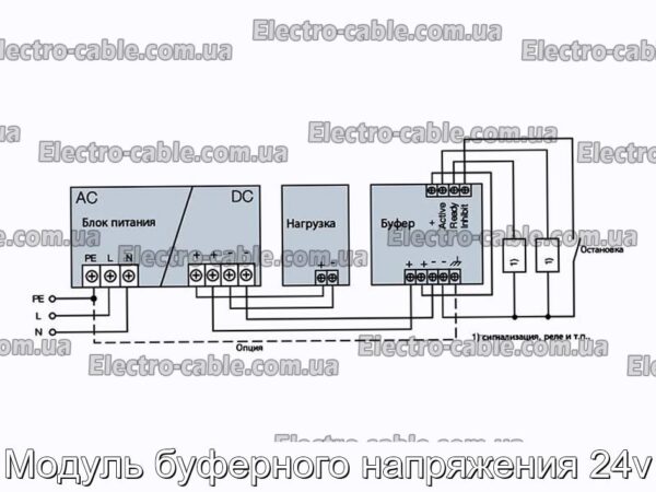 Модуль буферного напряжения 24v - фотография № 1.