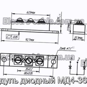 Модуль диодный МД4-360-2 - фотография № 1.