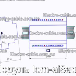 Модуль Iom-ai8ao4 - фотография № 2.