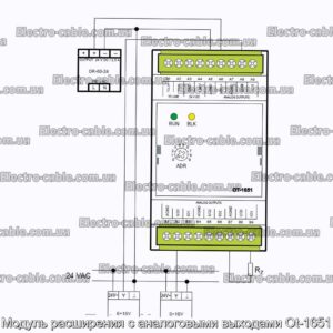Модуль расширения с аналоговыми выходами Ot-1651 - фотография № 1.