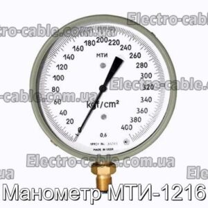 Манометр MTI -1216 - Фото № 1.