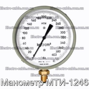 Манометр MTI -1246 - Фото № 1.