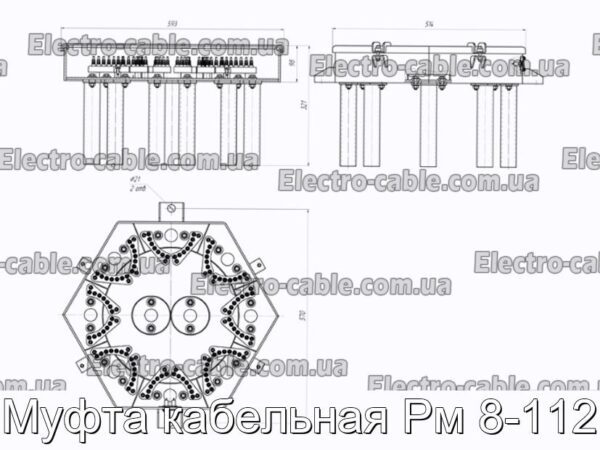 Муфта кабельная Рм 8-112 - фотография № 1.