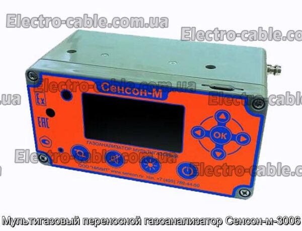 Мультигазовый переносной газоанализатор Сенсон-м-3006 - фотография № 1.