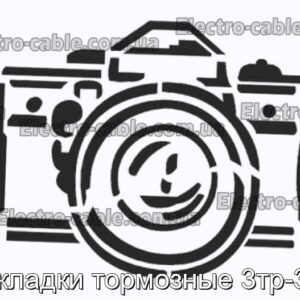 Накладки тормозные 3тр-308 - фотография № 1.