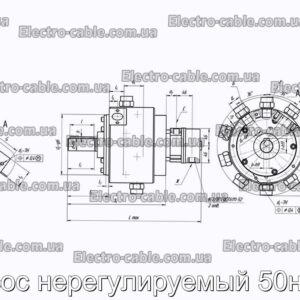 Насос нерегулируемый 50нр32 - фотография № 2.