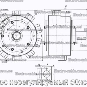 Насос нерегулируемый 50нс14/2 - фотография № 2.