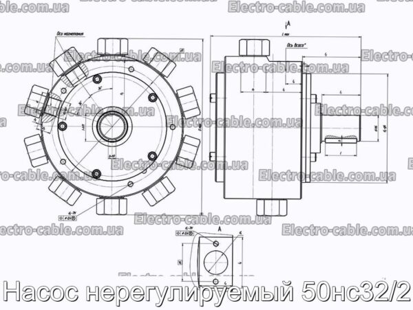 Насос нерегулируемый 50нс32/2 - фотография № 2.