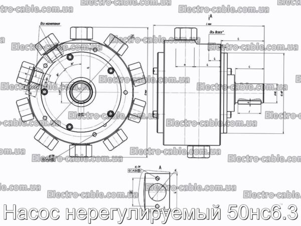 Насос нерегулируемый 50нс6.3 - фотография № 1.