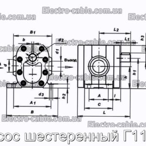 Насос шестеренний Г11-22 - фотографія №1.