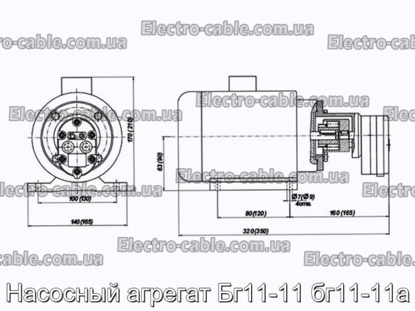 Насосний агрегат БГ11-11 БГ11-11А - фотографія №2.