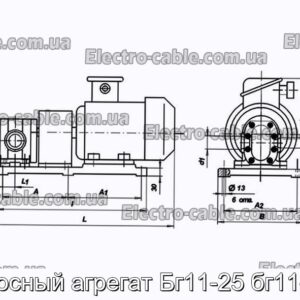 Насосний агрегат БГ11-25 БГ11-25А - фотографія №2.