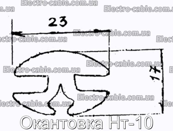 Окантовка Нт-10 - фотография № 1.