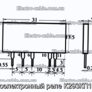 Оптоэлектронный реле К293КП11АП - фотография № 1.