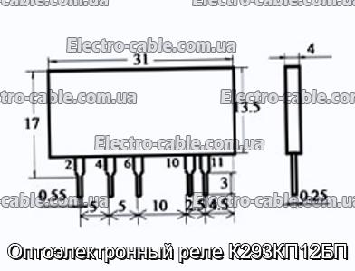 Оптоэлектронный реле К293КП12БП - фотография № 1.