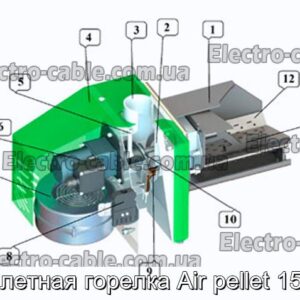 Пеллетная горелка Air pellet 15 квт - фотография № 1.