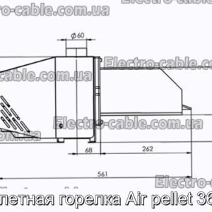 Пеллетная горелка Air pellet 36 квт - фотография № 2.