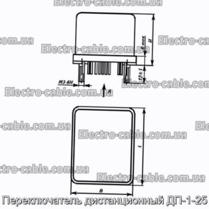 Переключатель дистанционный ДП-1-25 - фотография № 1.