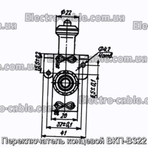 Переключатель концевой ВКП-В322 - фотография № 1.