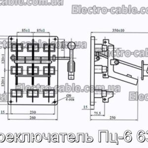 Переключатель Пц-6 630а - фотография № 2.
