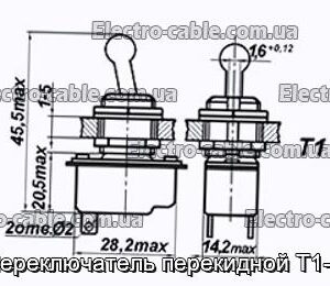 Перемикач перекидної Т1-С – фотографія №1.