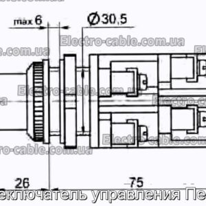 Переключатель управления Пе-012 - фотография № 2.