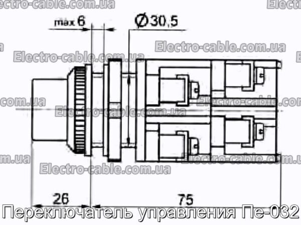 Перемикач управління Пе-032 – фотографія №2.