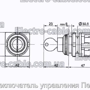 Переключатель управления Пе-201 - фотография № 2.