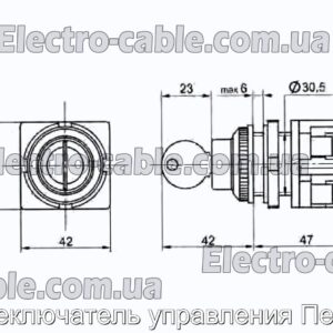 Переключатель управления Пе-211 - фотография № 2.