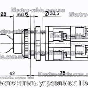 Переключатель управления Пе-222 - фотография № 2.