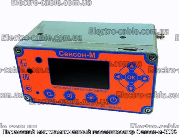 Переносной многокомпонентный газоанализатор Сенсон-м-3006 - фотография № 1.