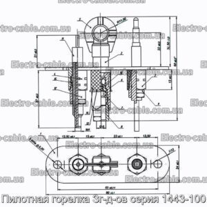 Пилотная горелка Зг-д-ов серия 1443-100 - фотография № 1.