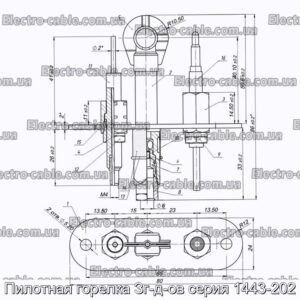 Пилотная горелка Зг-д-ов серия 1443-202 - фотография № 1.