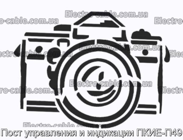 Пост управления и индикации ПКИЕ-П49 - фотография № 1.