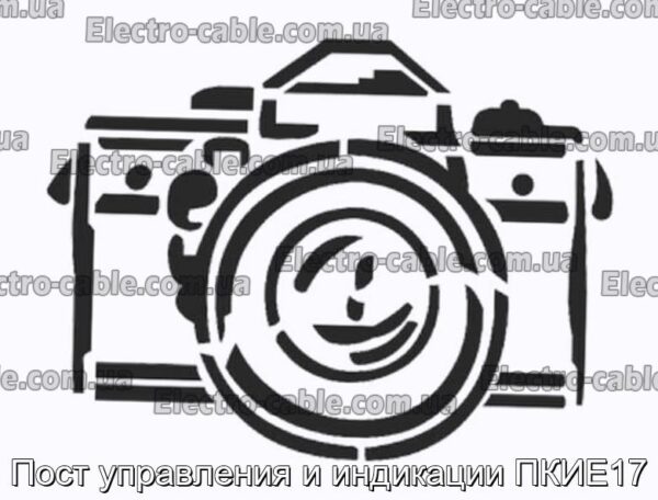 Пост управління та індикації PICKE17 - Фотографія № 1.