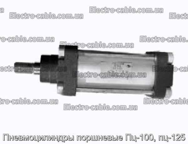 Пневмоцилиндры поршневые Пц-100, пц-125 - фотография № 1.