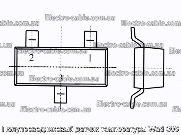 Напівпровідниковий датчик температури Wad-306 – фотографія №1.