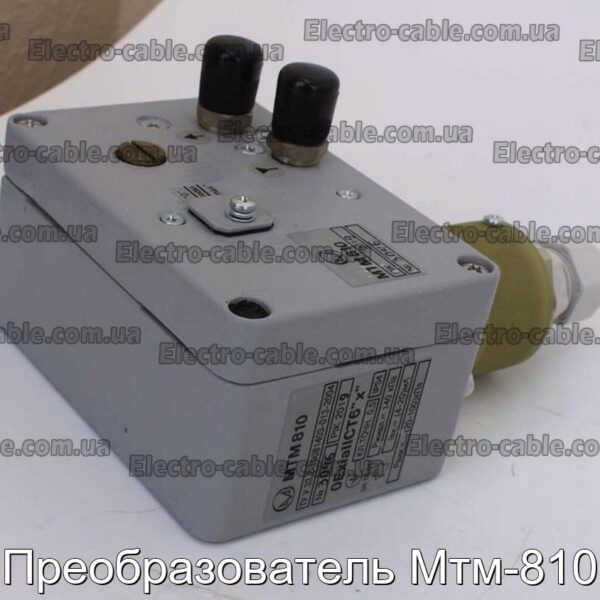 Преобразователь Мтм-810 - фотография № 4.