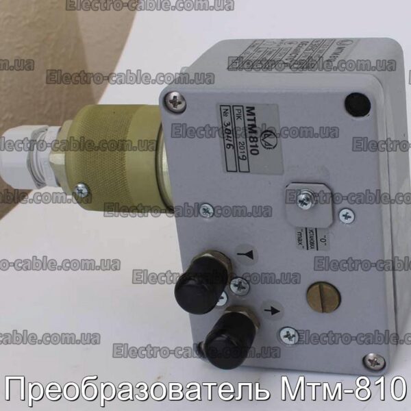 Преобразователь Мтм-810 - фотография № 5.